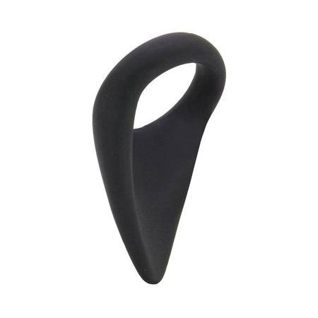 Tantus Premium SIlicone Teardrop Cock Sling - Black 1.75" by Cock & Balls