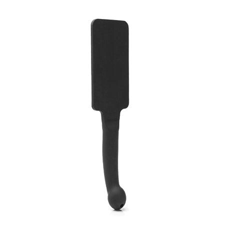 Tantus Plunge Premium Silicone Paddle with sleek design and smooth handle.