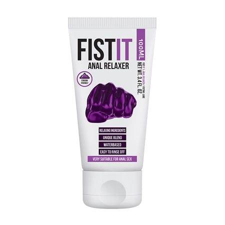 Fist It Anal Relaxer water-based lubricant in 100ml tube for comfortable and smooth anal play