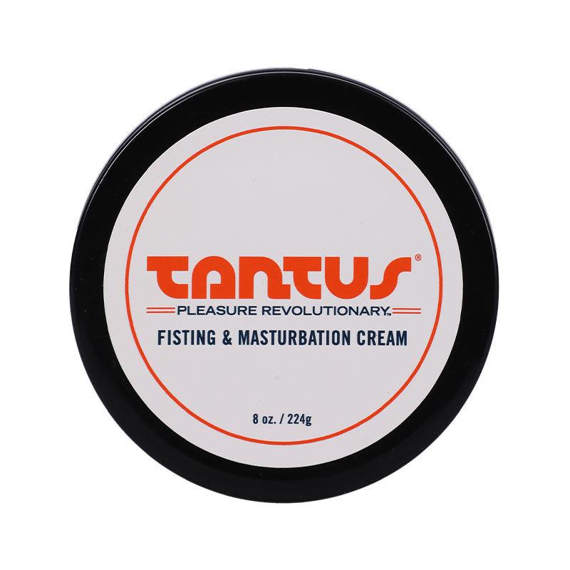 Tantus Apothecary Fisting & Masturbation Cream 8 oz container.