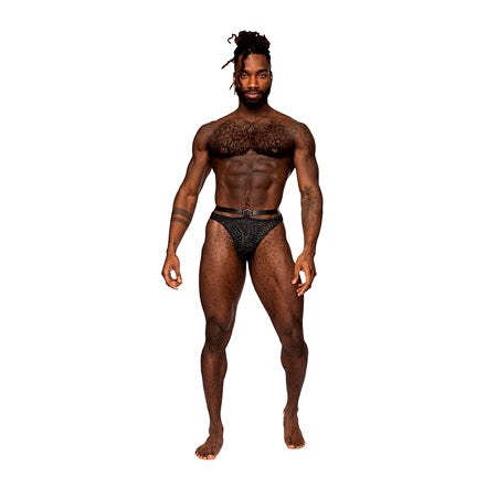 Male Power Rude Awakening Strap Thong by Apparel