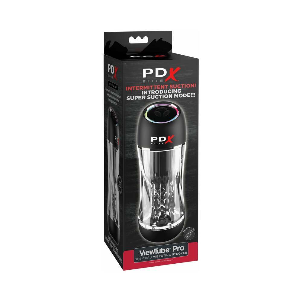 PDX Elite ViewTube Pro with intermittent suction and rechargeable USB features in packaging.