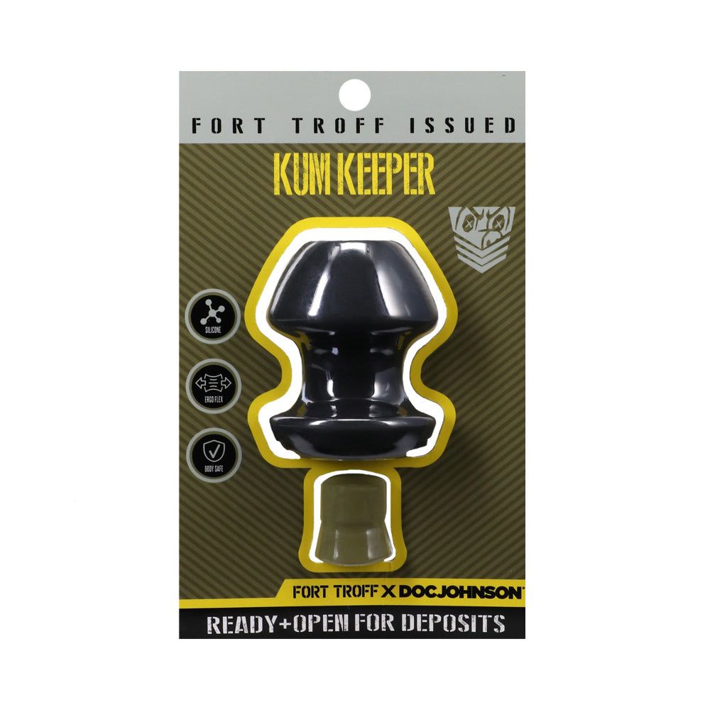 Fort Troff Kum Keeper Large, Medium, and Small Black Storage Containers by Anal Toys & Stimulators