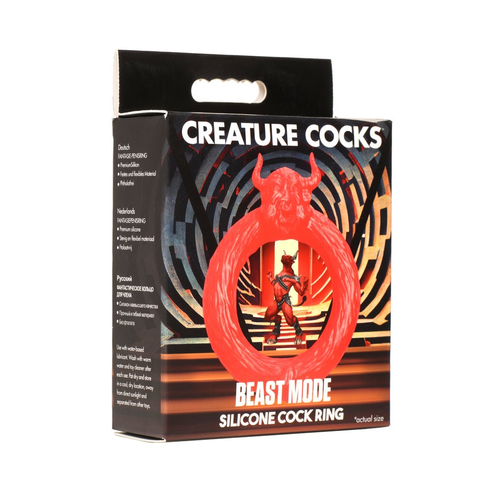 Creature Cocks Beast Mode Silicone Cock Ring by Cock & Balls