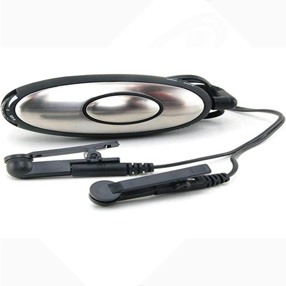 Pipedream Fetish Fantasy Series adjustable black nipple clamps with electro-stimulation and rubber-coated tips for enhanced sensation