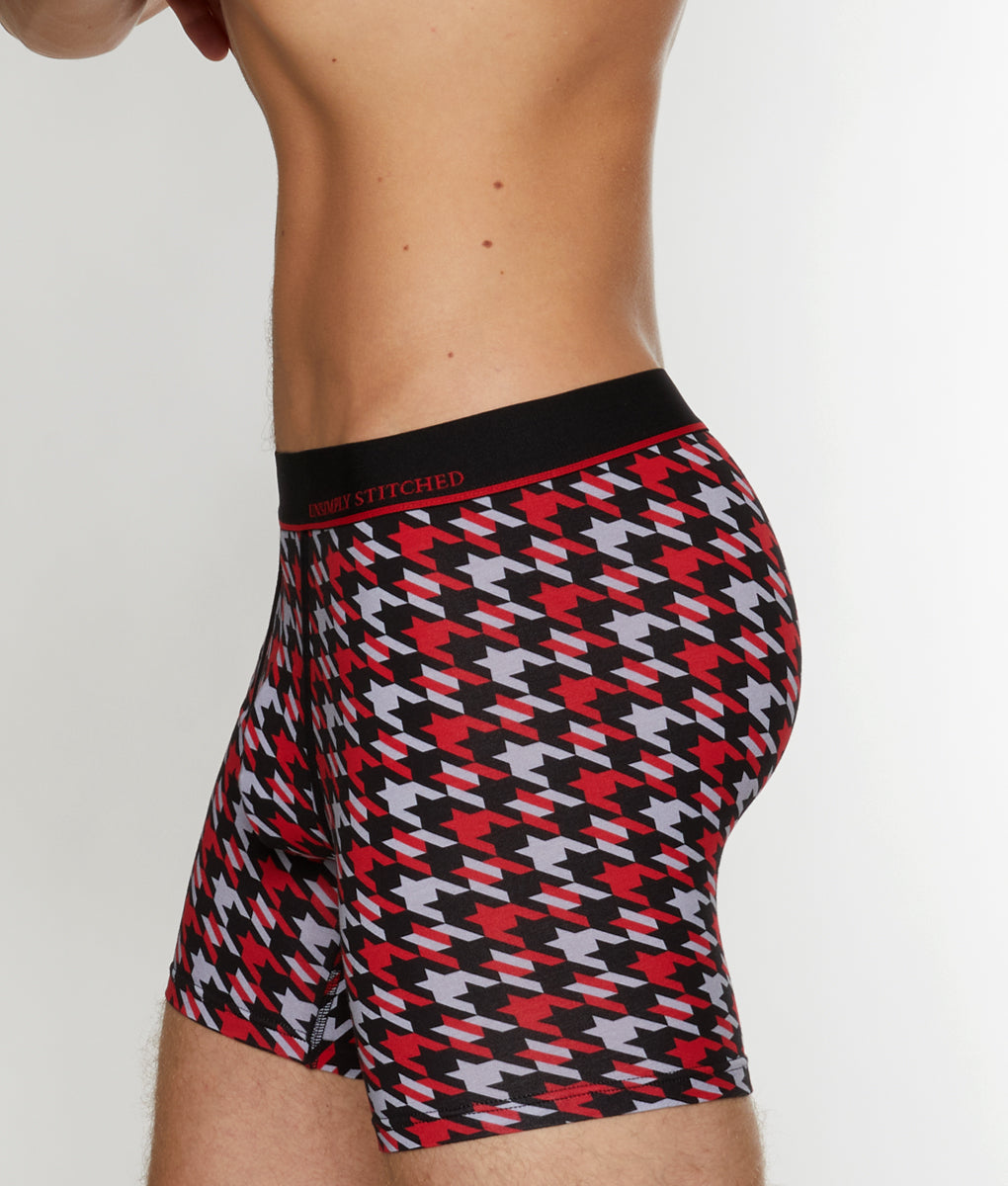 Unsimply Stitched Houndstooth Boxer Brief