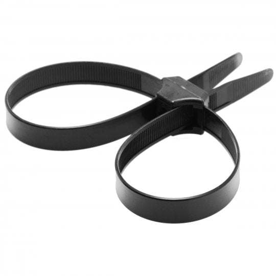 Zip Tie Police Cuffs for roleplay, durable plastic, adjustable fit.