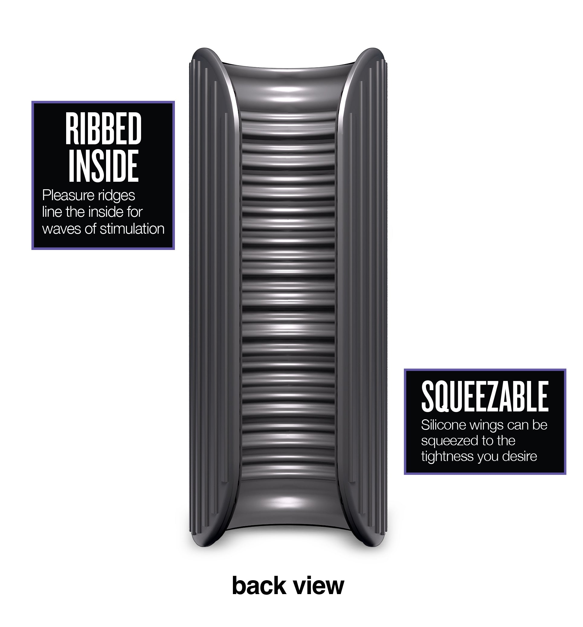 M Elite Platinum Wrapt Black