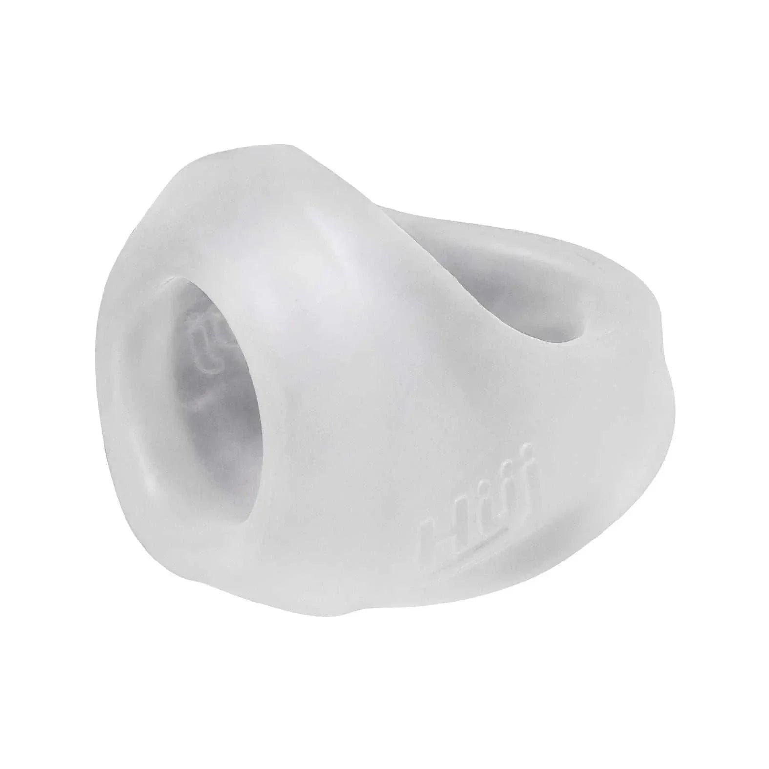 Hunkyjunk CLUTCH cockball sling made of soft, stretchy plus+silicone blend for comfortable support and enhanced stimulation.