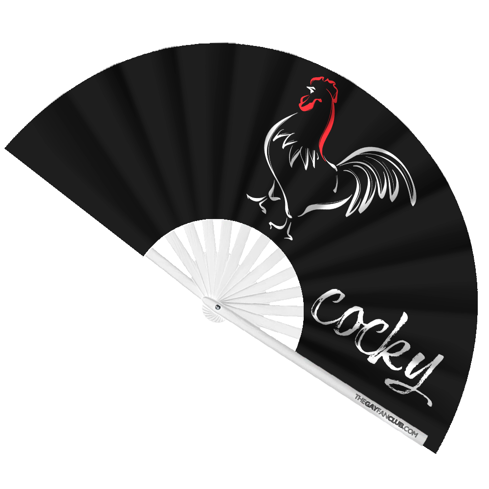 Cocky Fan by Hand Fan