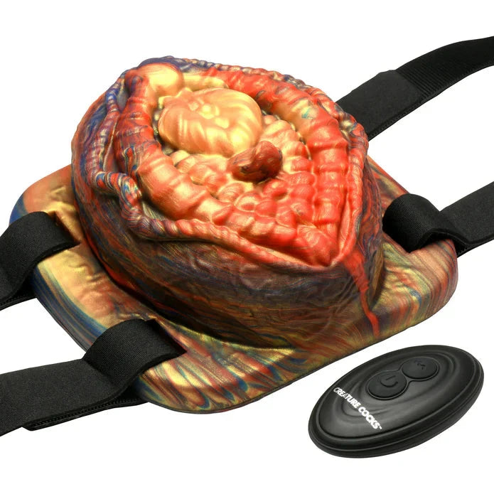 Creature Cocks Hell's Angel Vibrating Silicone Grinder by Anal Toys & Stimulators