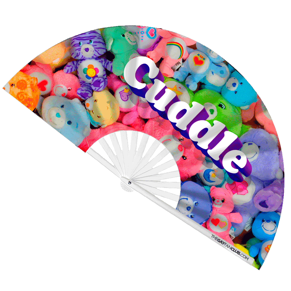 Cuddle Bear Fan (UV) by Hand Fan