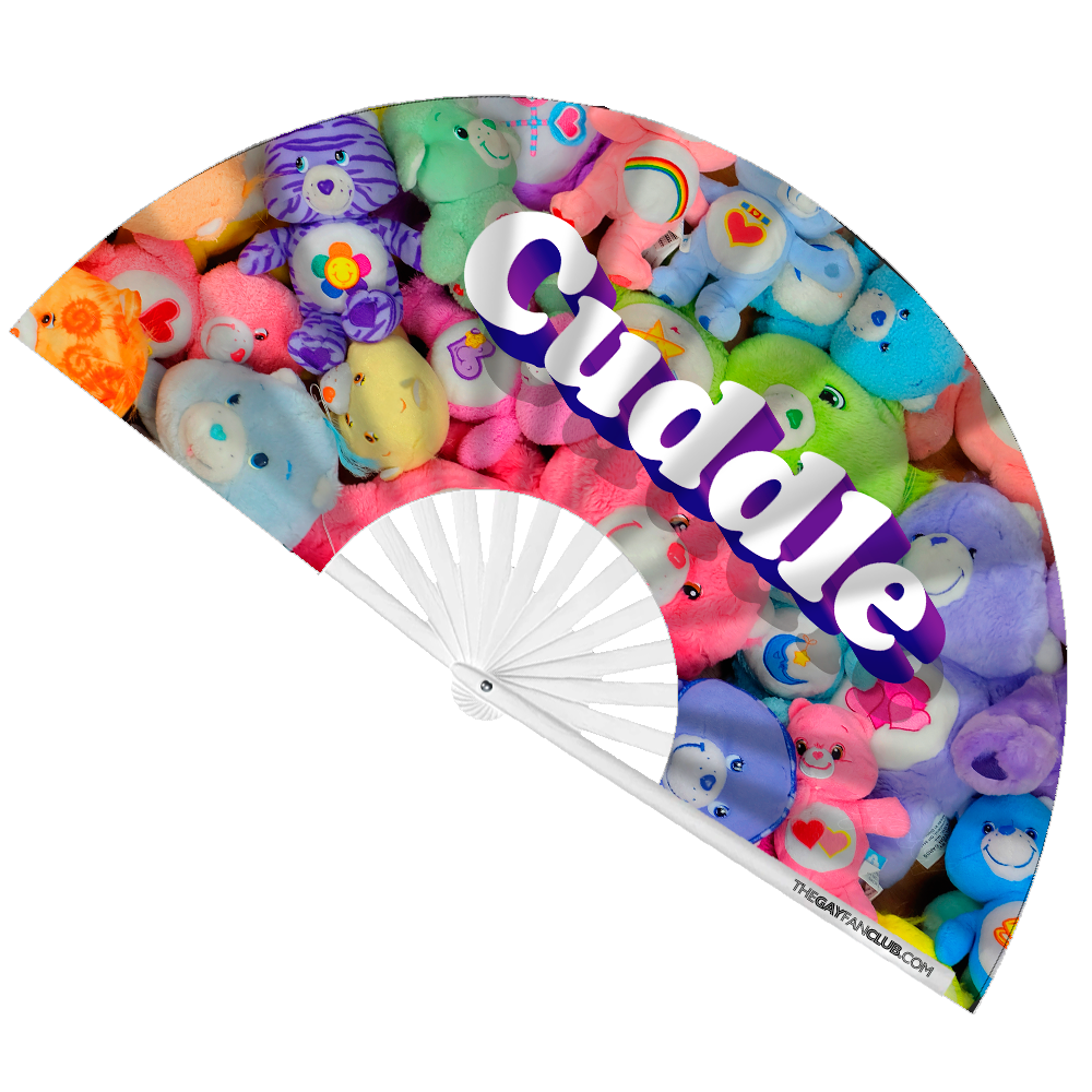 Cuddle Bear Fan (UV) by Hand Fan
