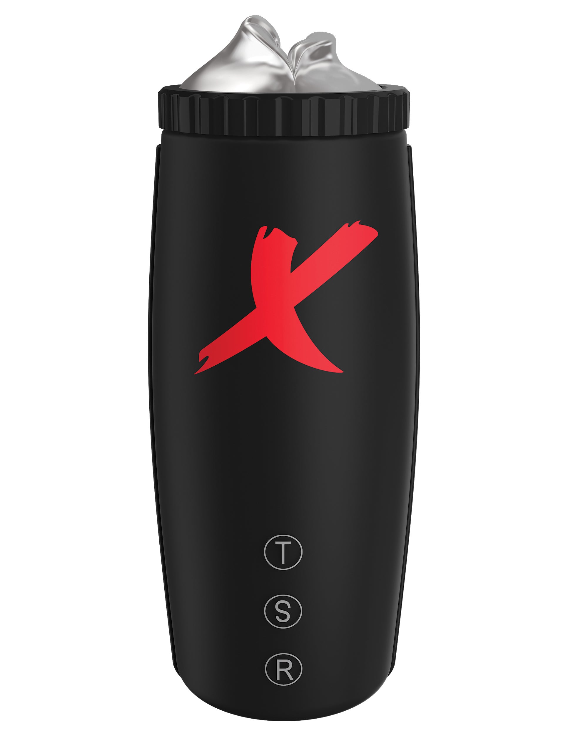 PDX Elite Moto-Bator Thrusting Suction Masturbator Clear/Black