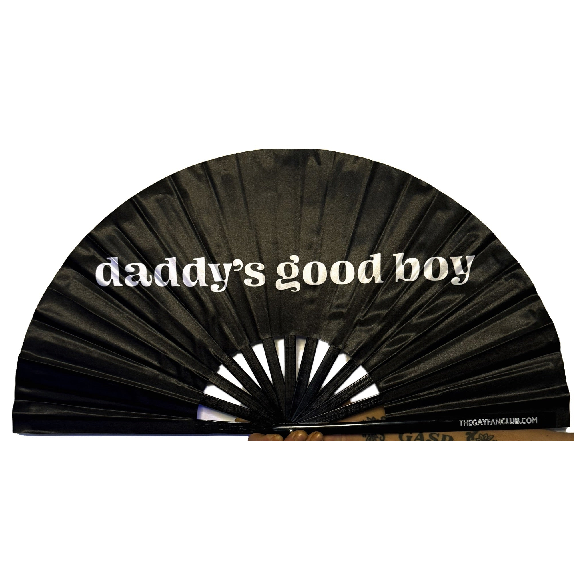 Daddy's Good Boy Fan by Hand Fan