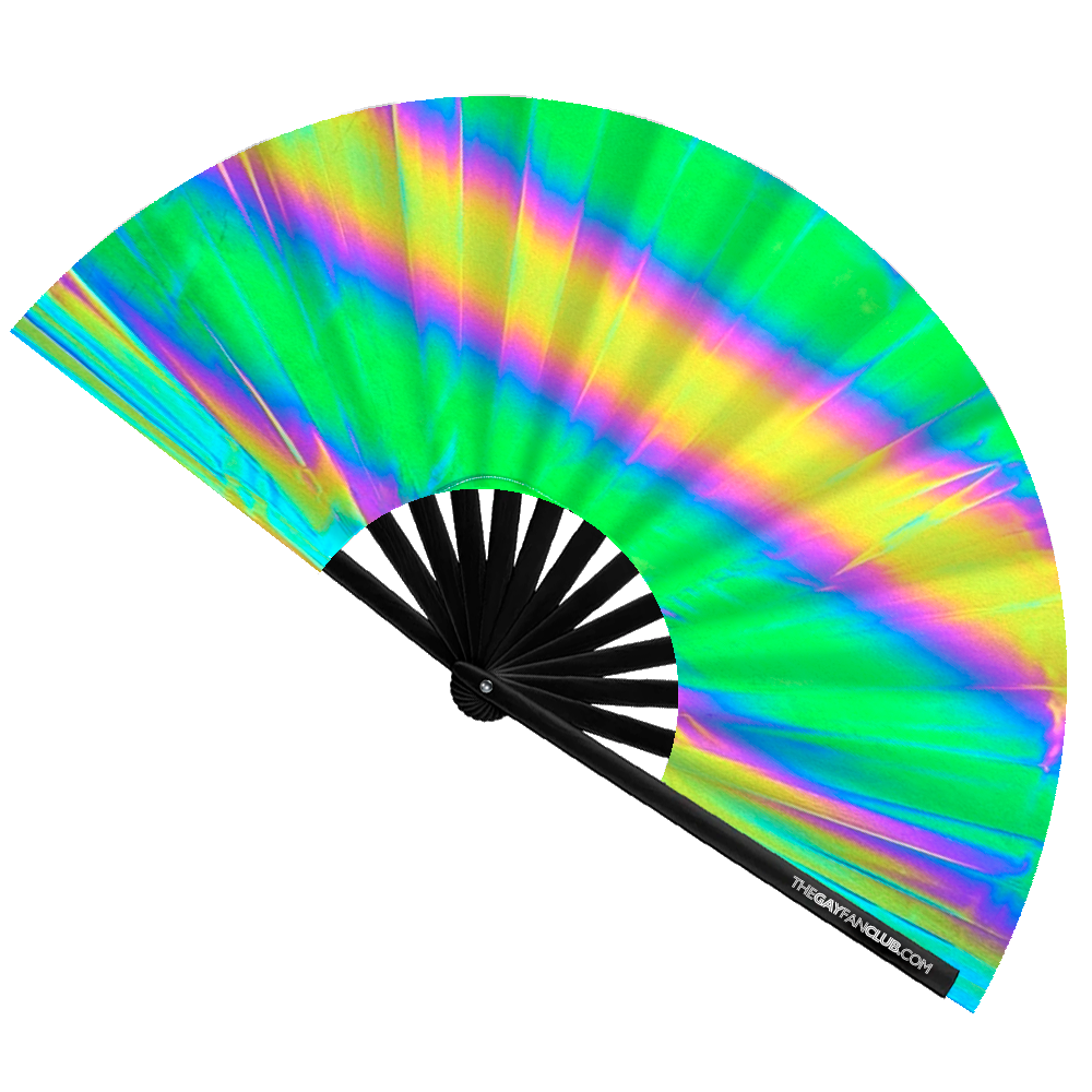 Eclipse Reflective Fan by Hand Fan