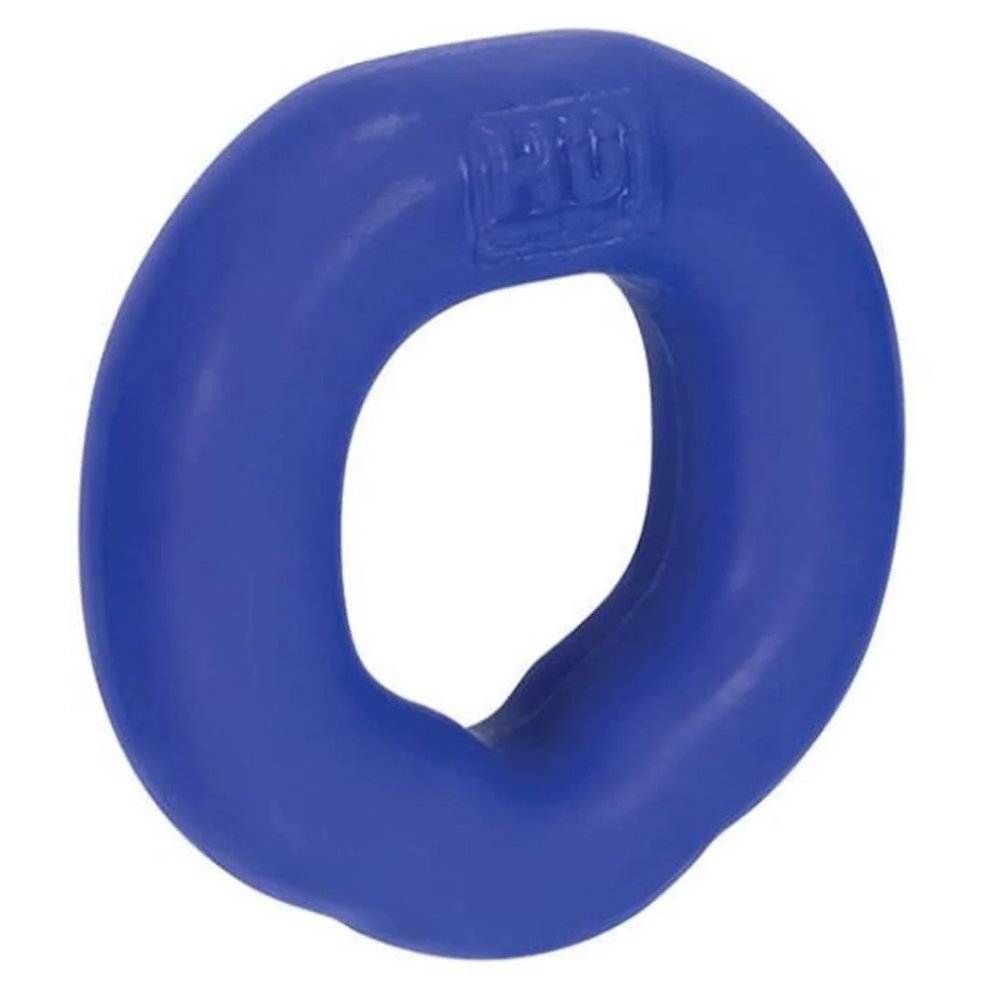 Hunkyjunk FIT Ergo C-Ring in blue, flexible and durable design for comfort and enhanced performance.