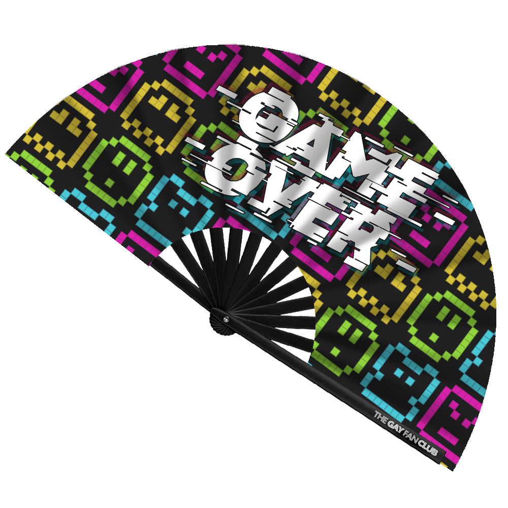 Game Over Fan by Hand Fan