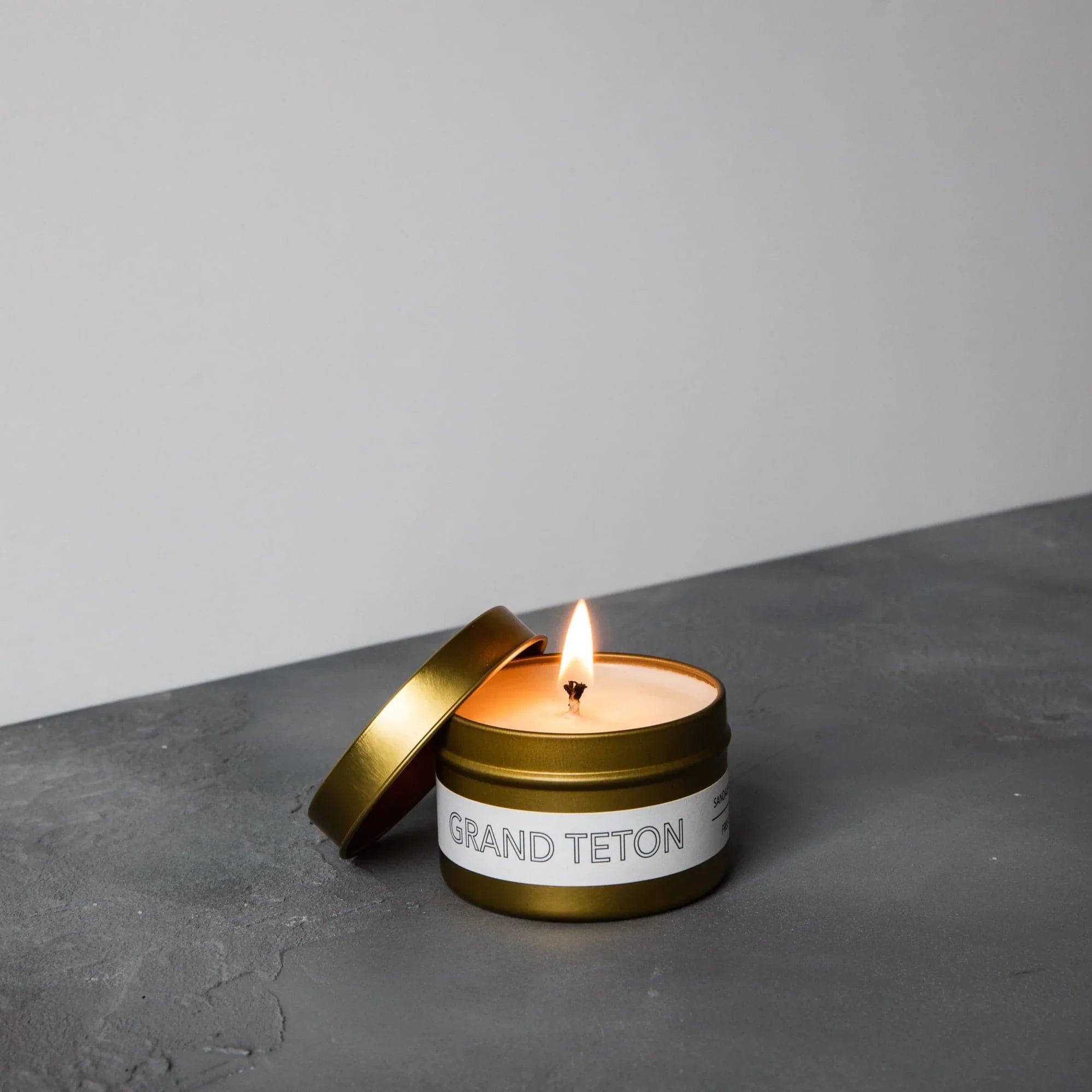 Grand Teton Travel Candle