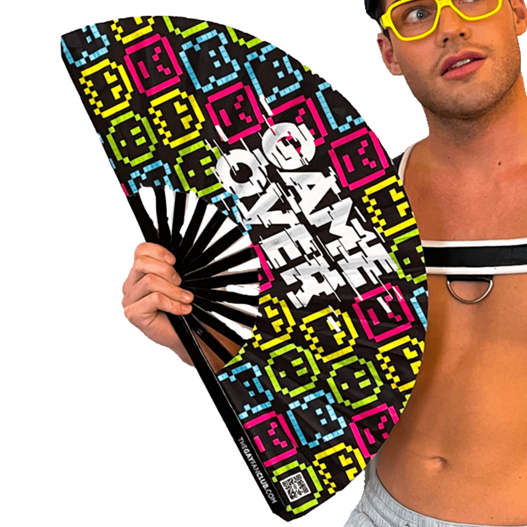 Game Over Fan by Hand Fan
