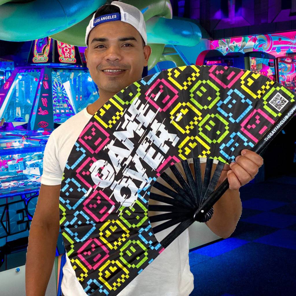 Game Over Fan by Hand Fan