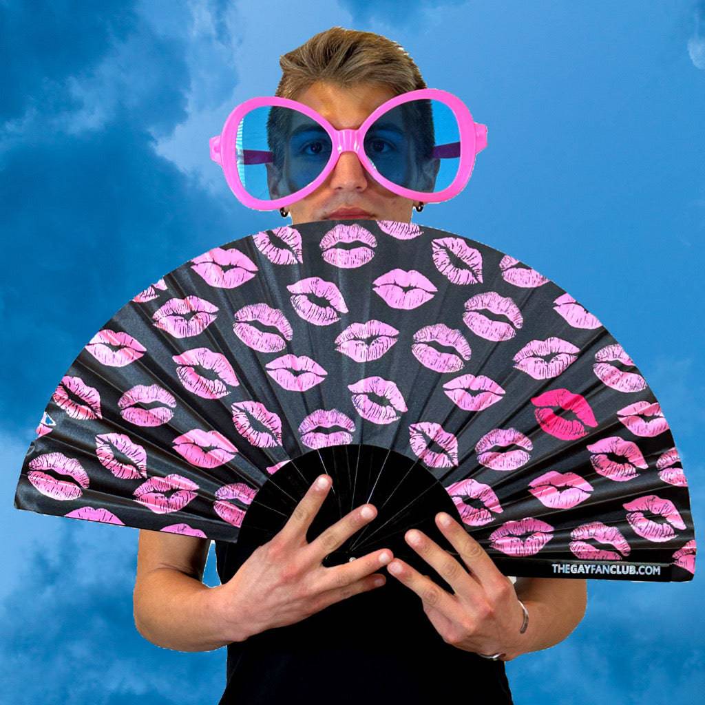 Kiss Me Fan by Hand Fan