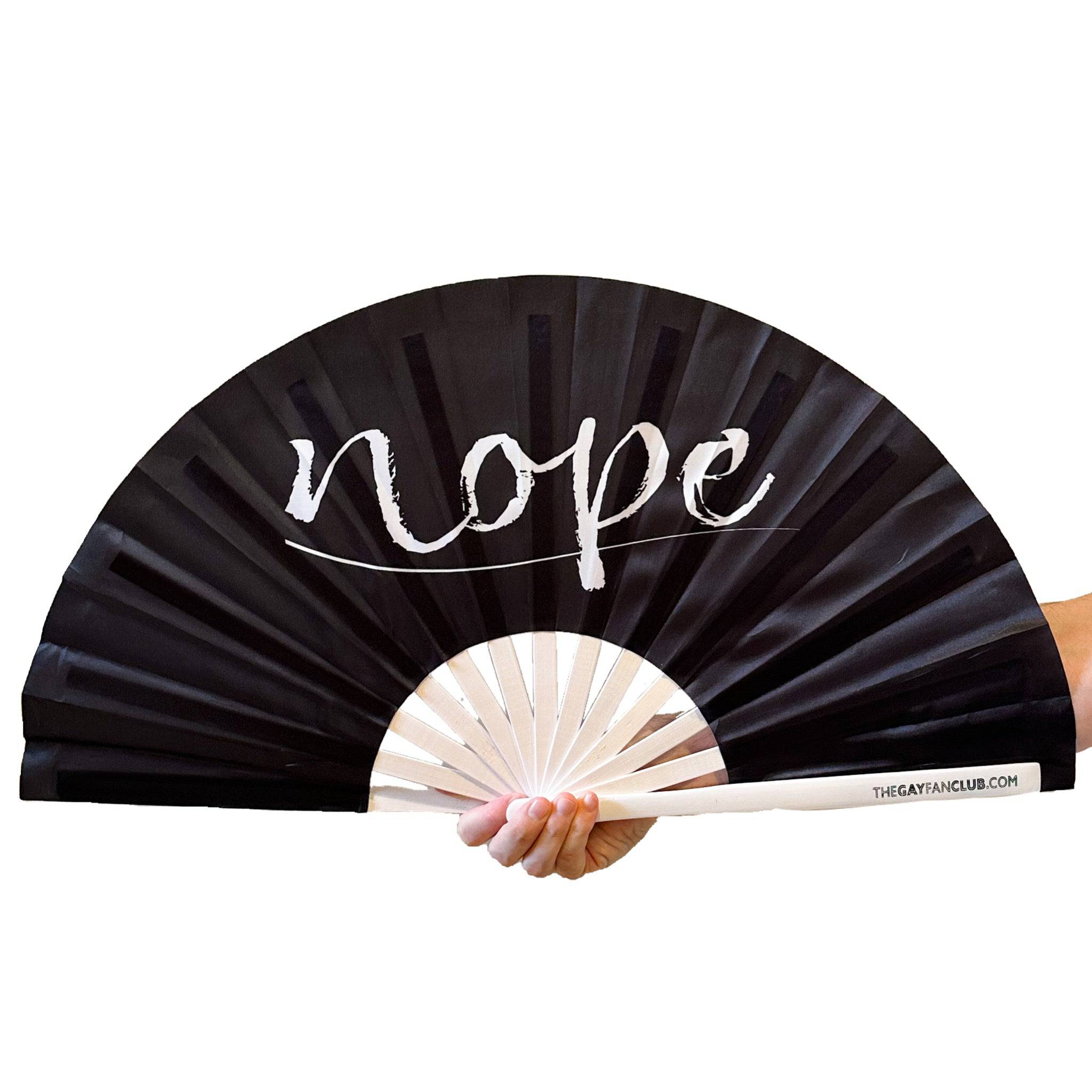 Nope Fan by Hand Fan