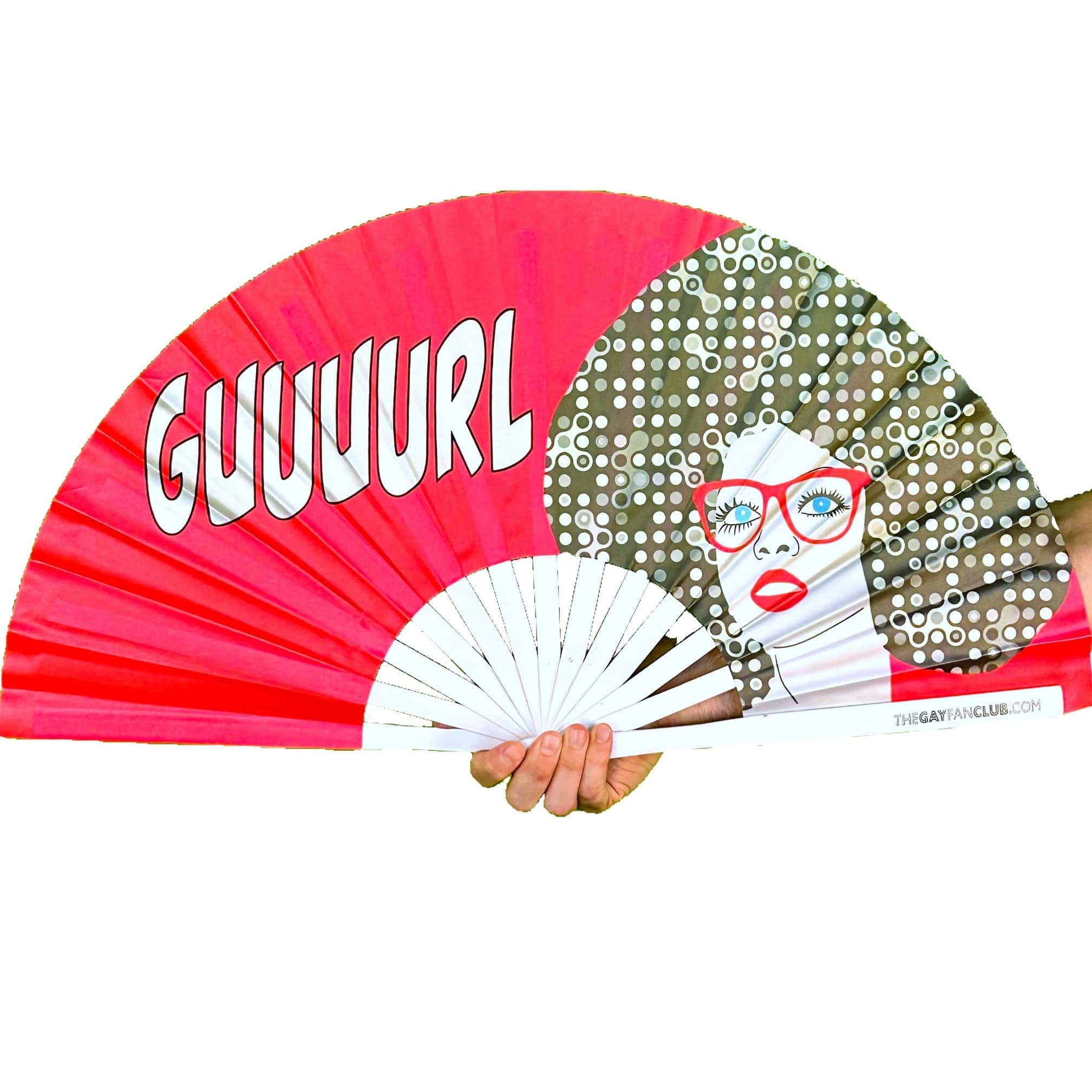 Gurl Fan (UV) by Hand Fan