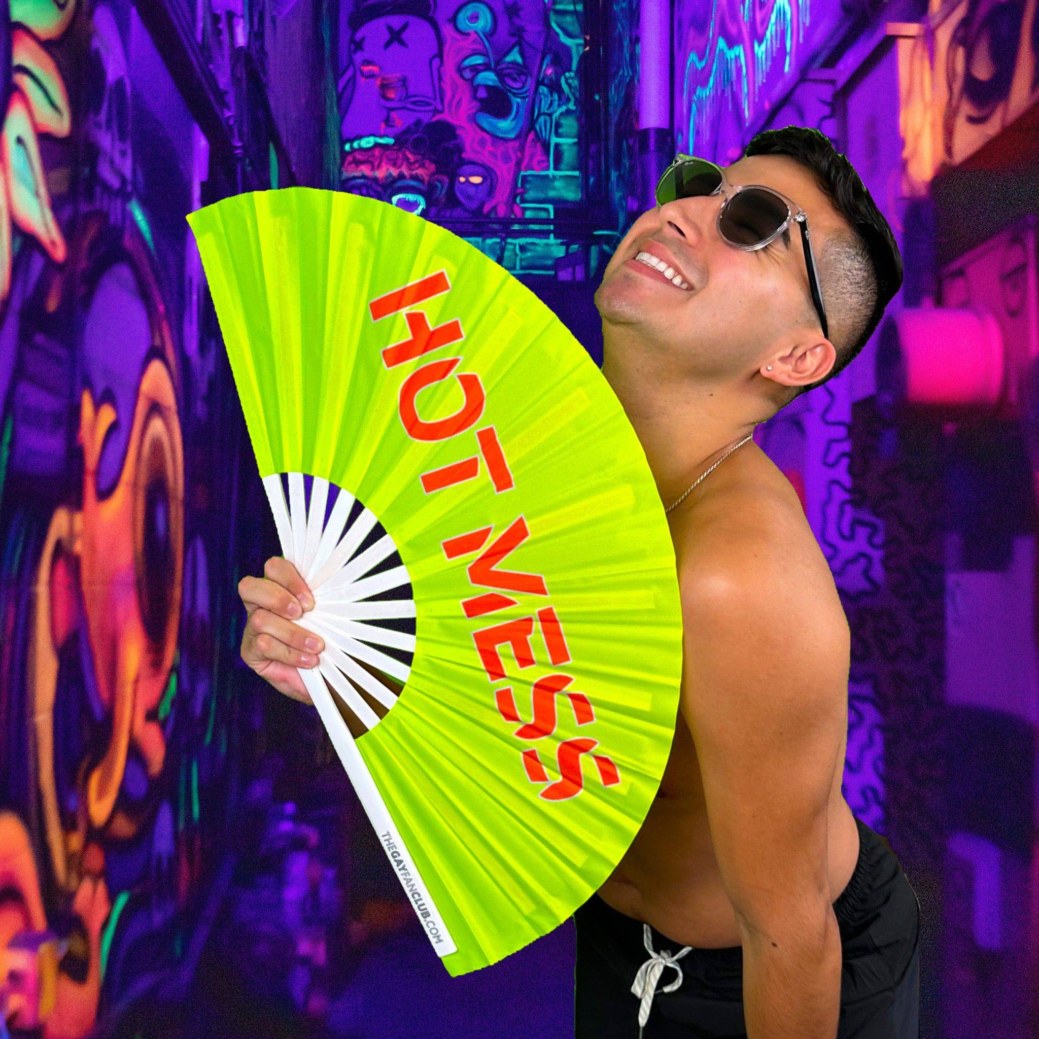Hot Mess Fan (UV) by Hand Fan