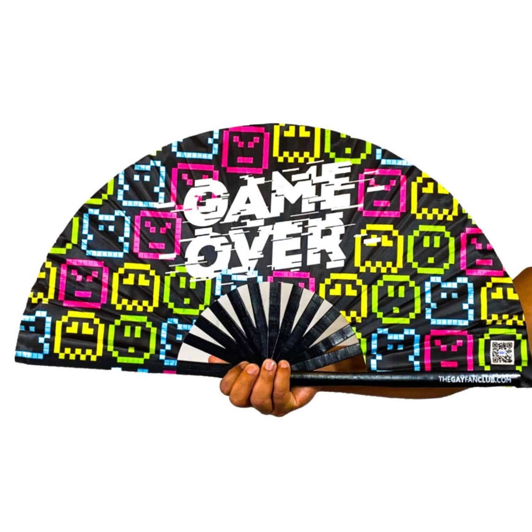 Game Over Fan by Hand Fan