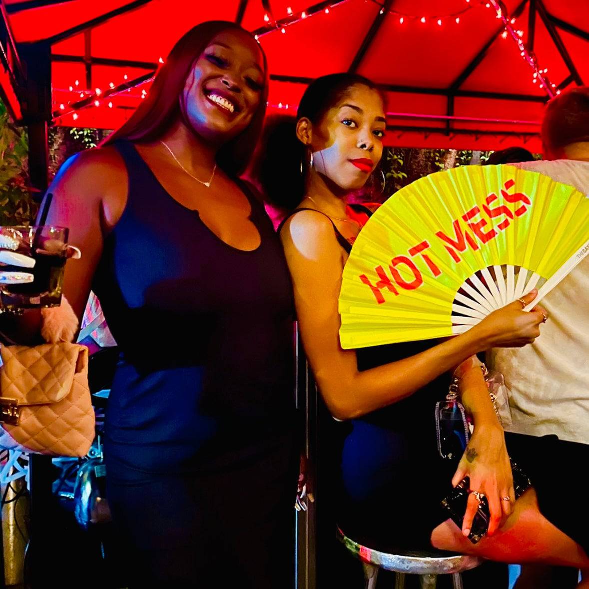 Hot Mess Fan (UV) by Hand Fan