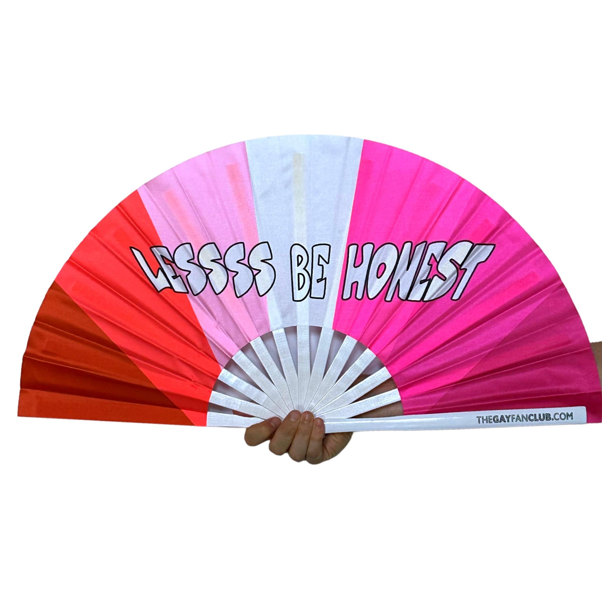 Lessss Be Honest Fan by Hand Fan