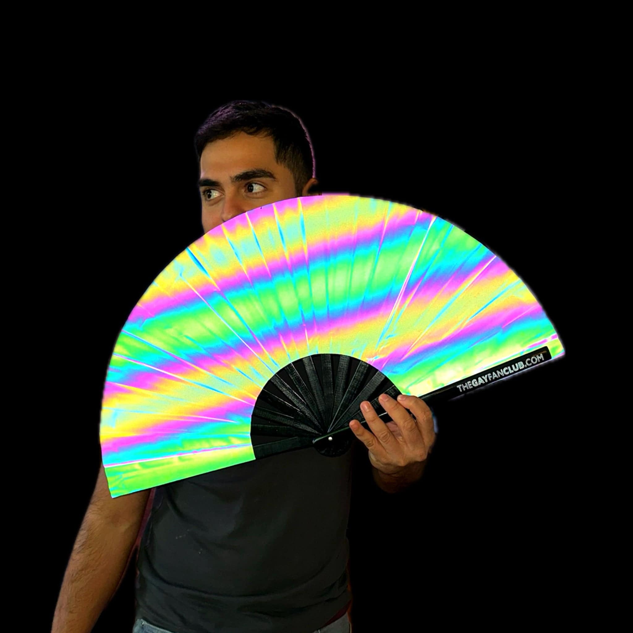 Eclipse Reflective Fan by Hand Fan
