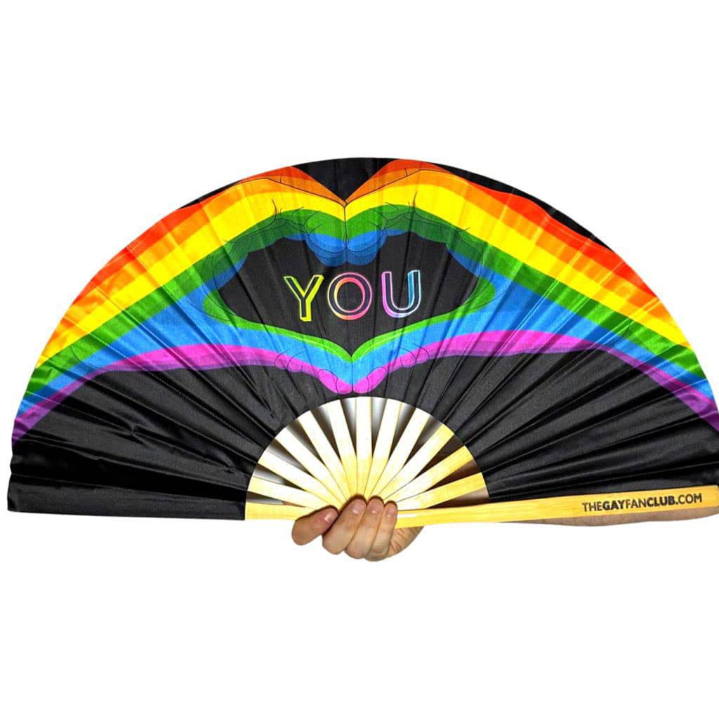 Love You Fan by Hand Fan