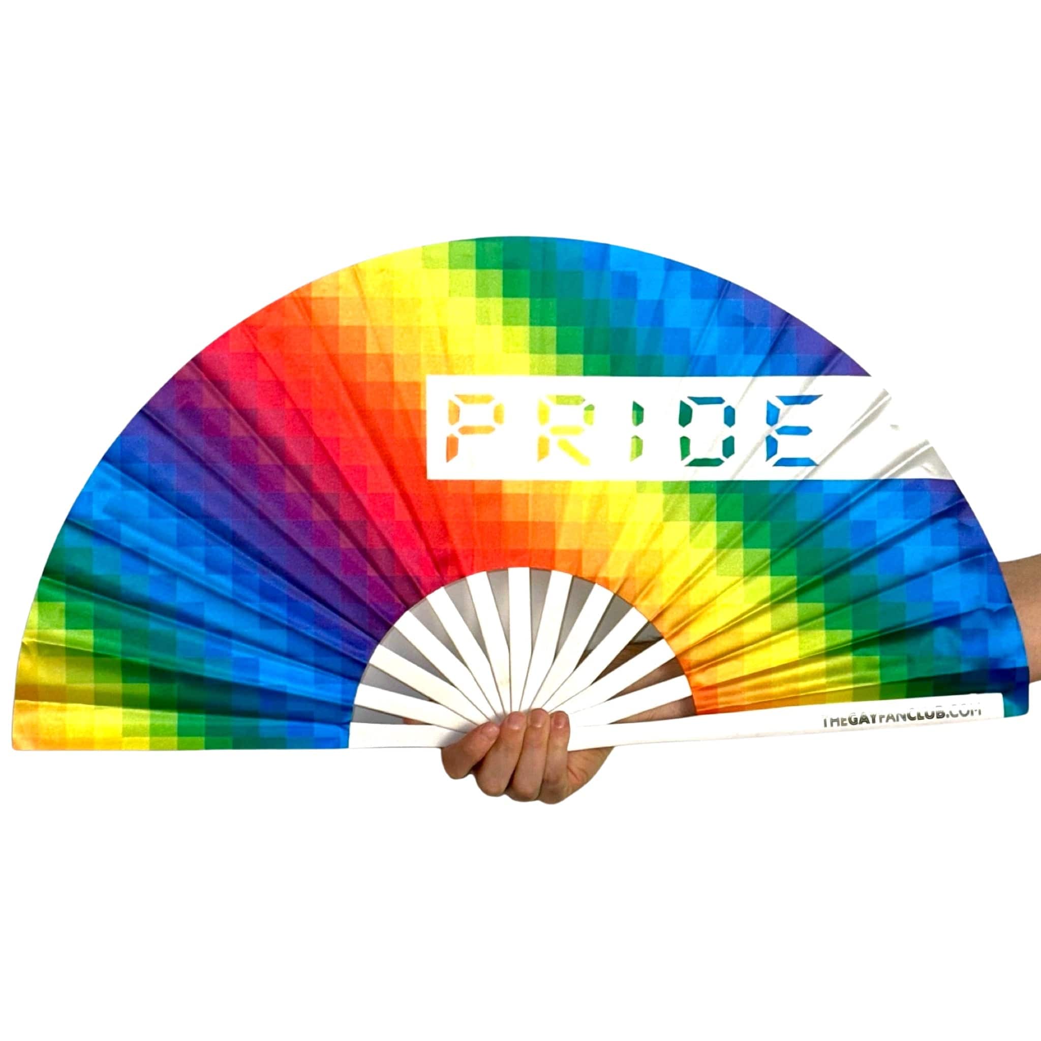 Pride Rainbow Fan by Hand Fan