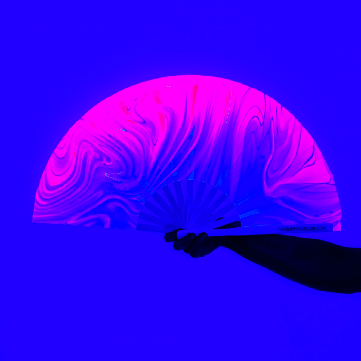 Pink Pussy Fan (UV) by Hand Fan