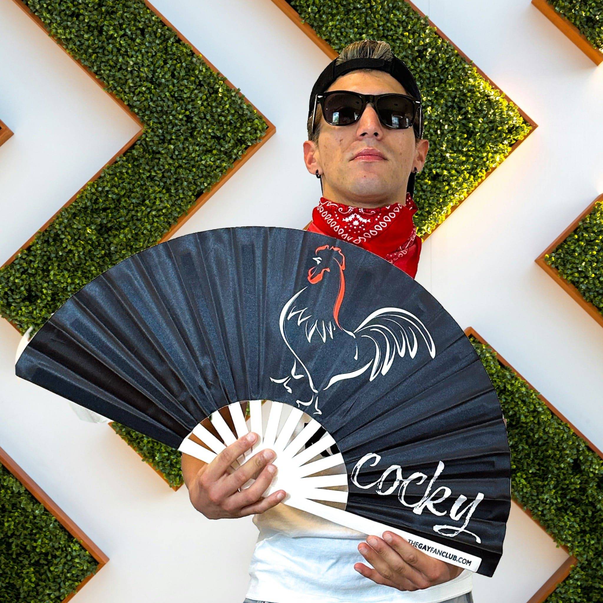 Cocky Fan by Hand Fan