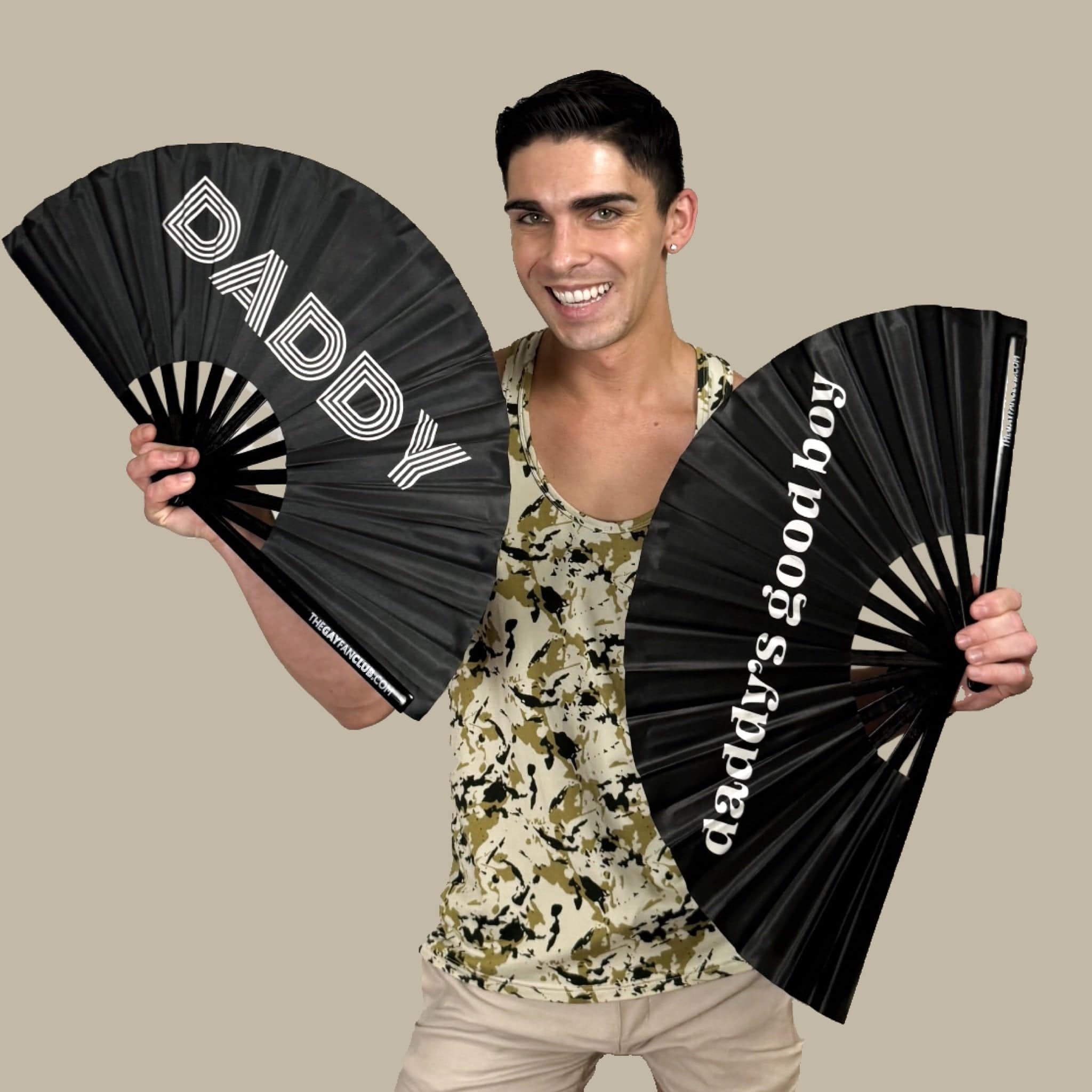 Daddy's Good Boy Fan by Hand Fan