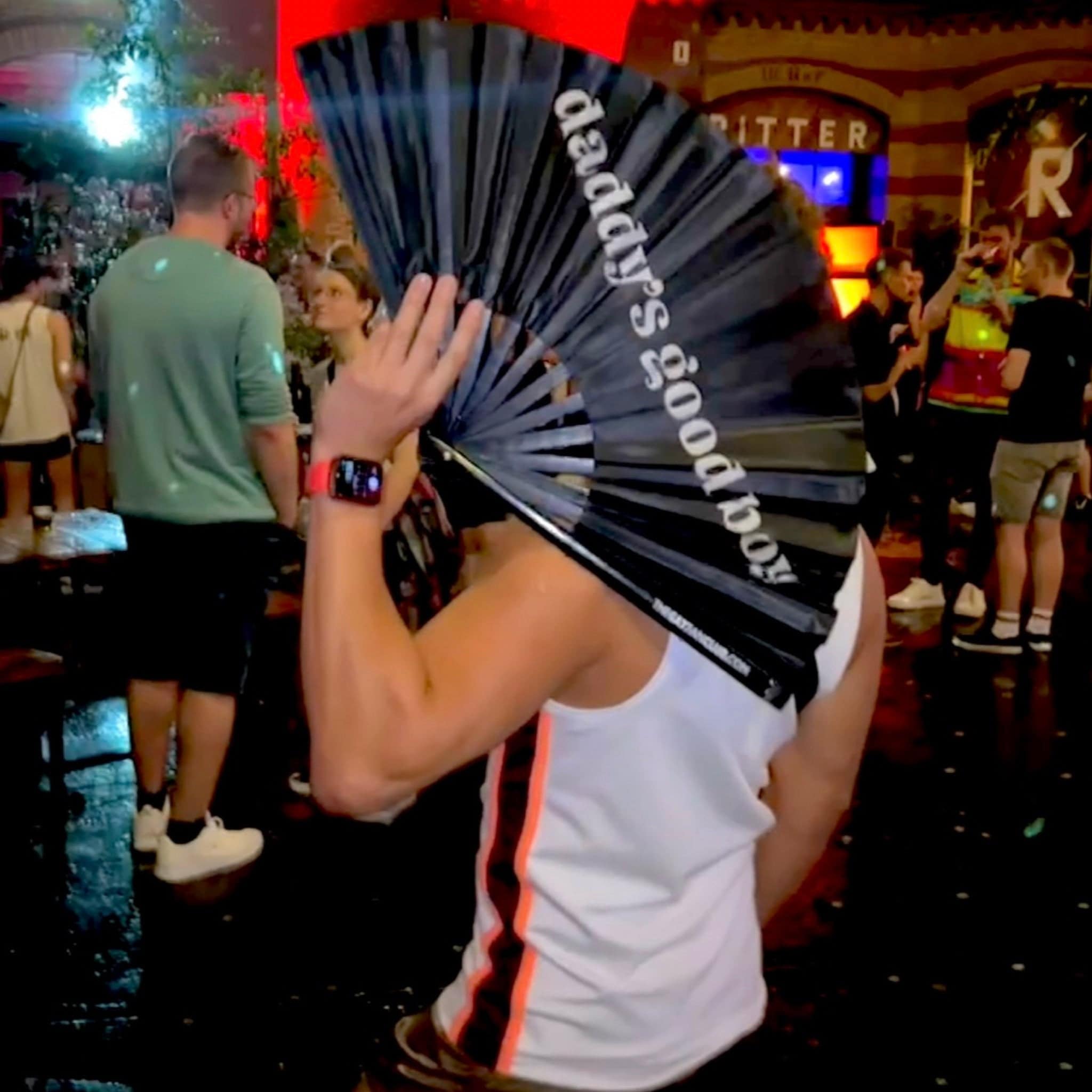 Daddy's Good Boy Fan by Hand Fan