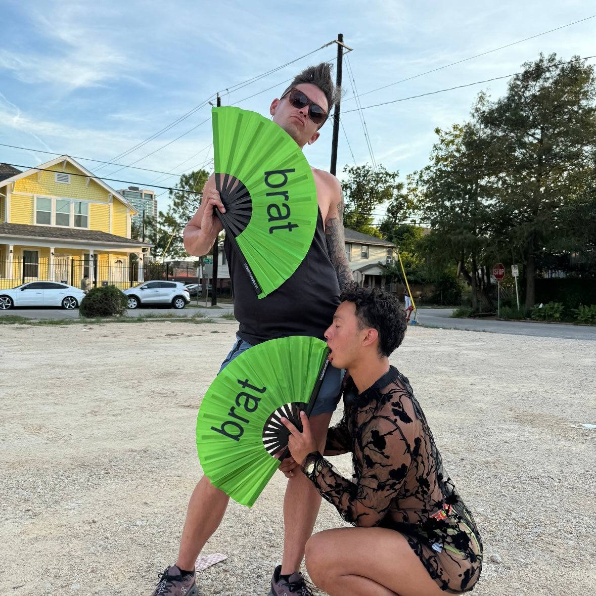 Brat Fan by Hand Fan