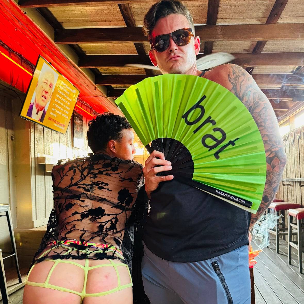 Brat Fan by Hand Fan