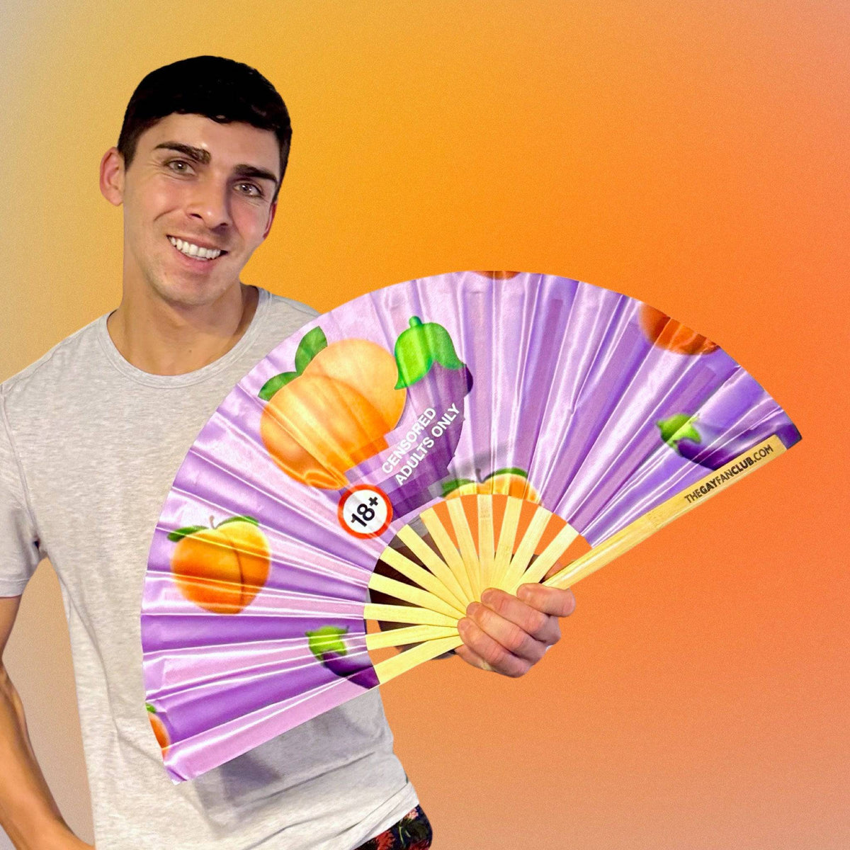 Censored Emoji Fan by Hand Fan