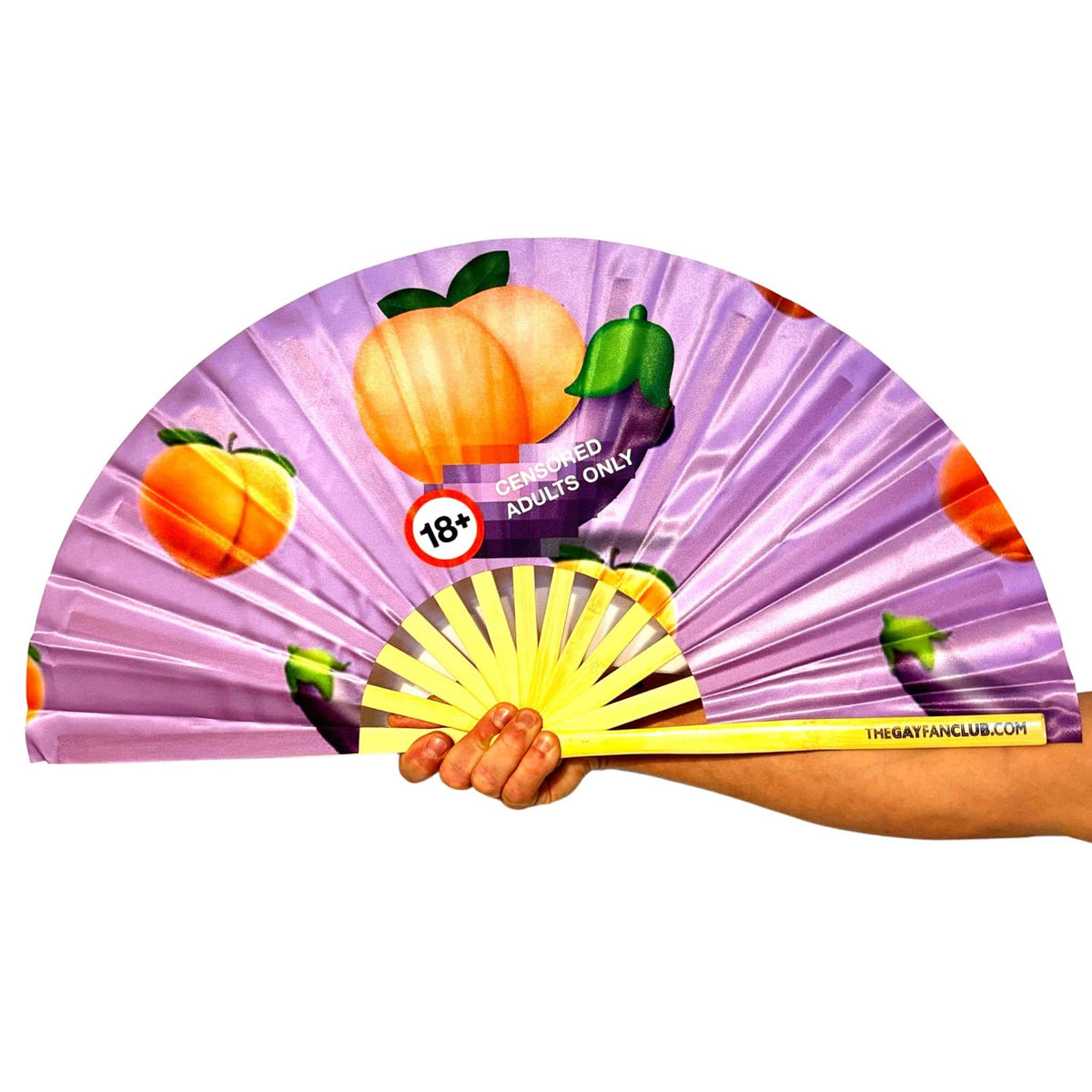 Censored Emoji Fan by Hand Fan