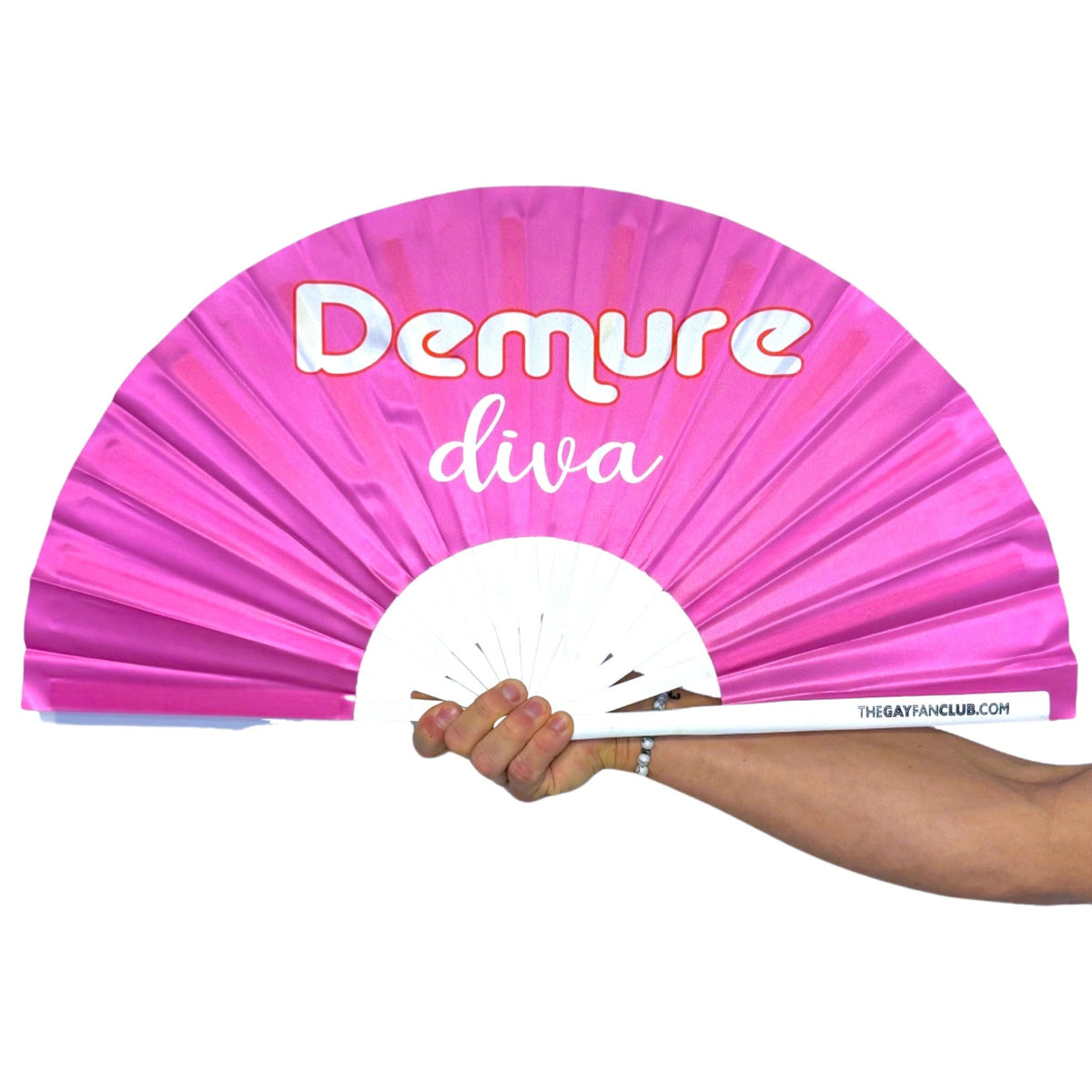 Demure Diva Fan by Hand Fan