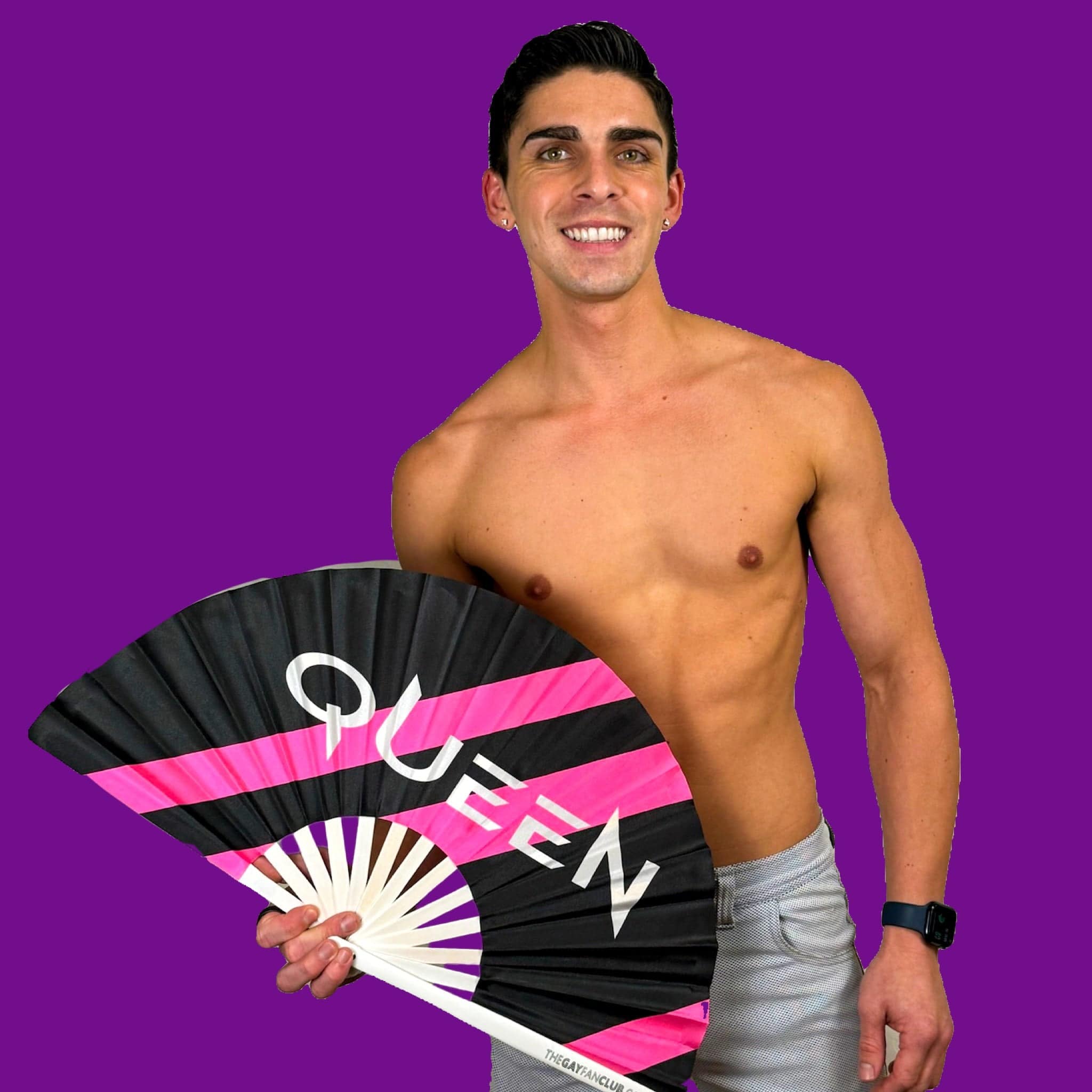 Queen Fan (UV) by Hand Fan