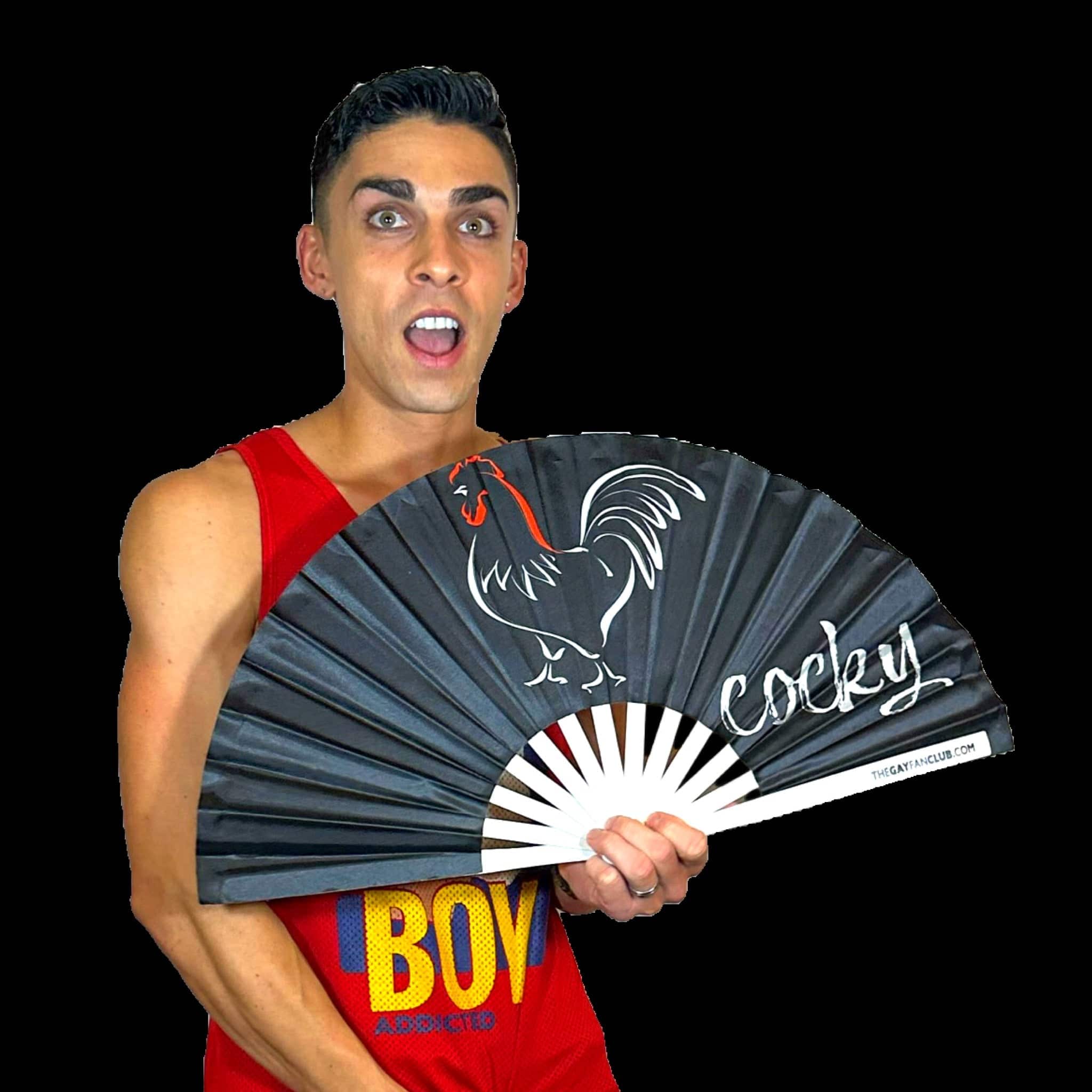 Cocky Fan by Hand Fan