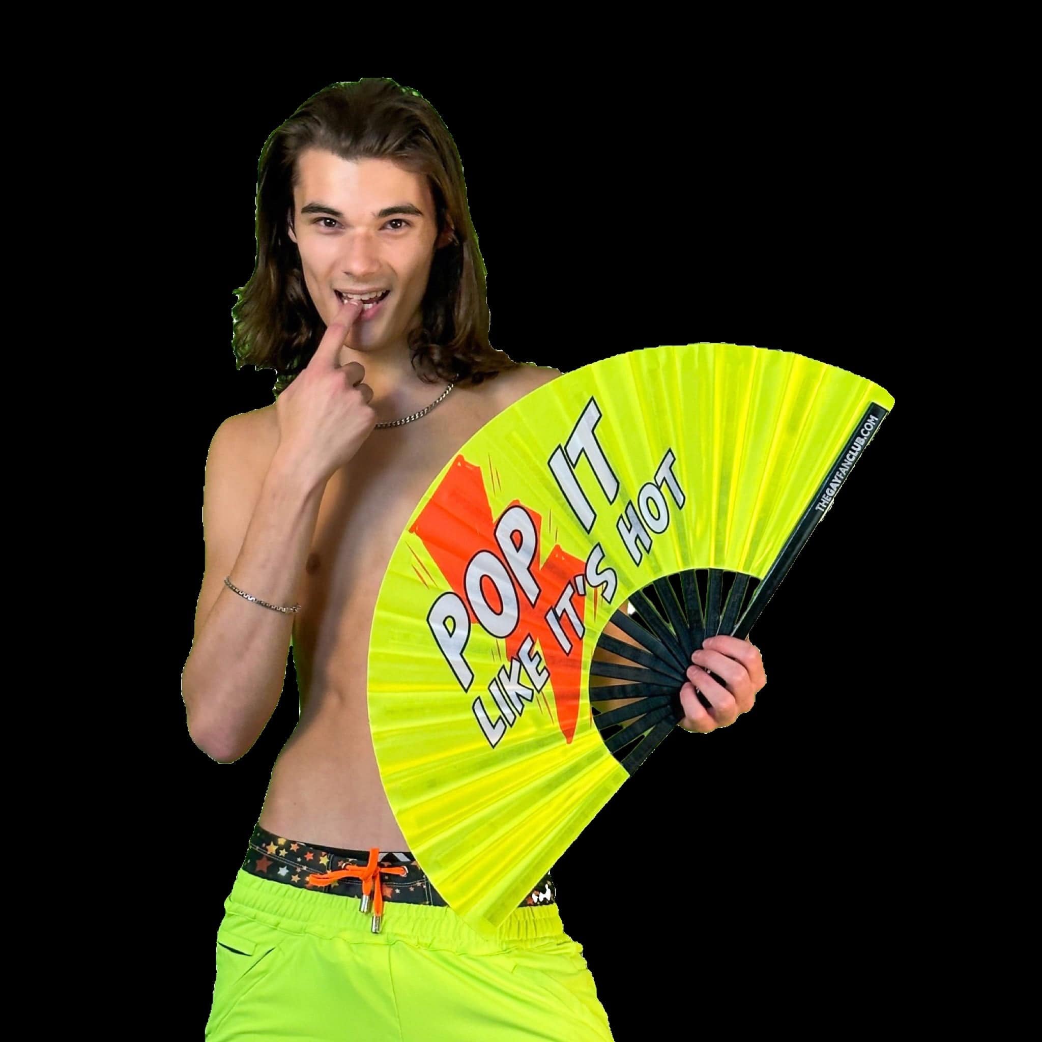 Poppers Fan (UV) by Hand Fan