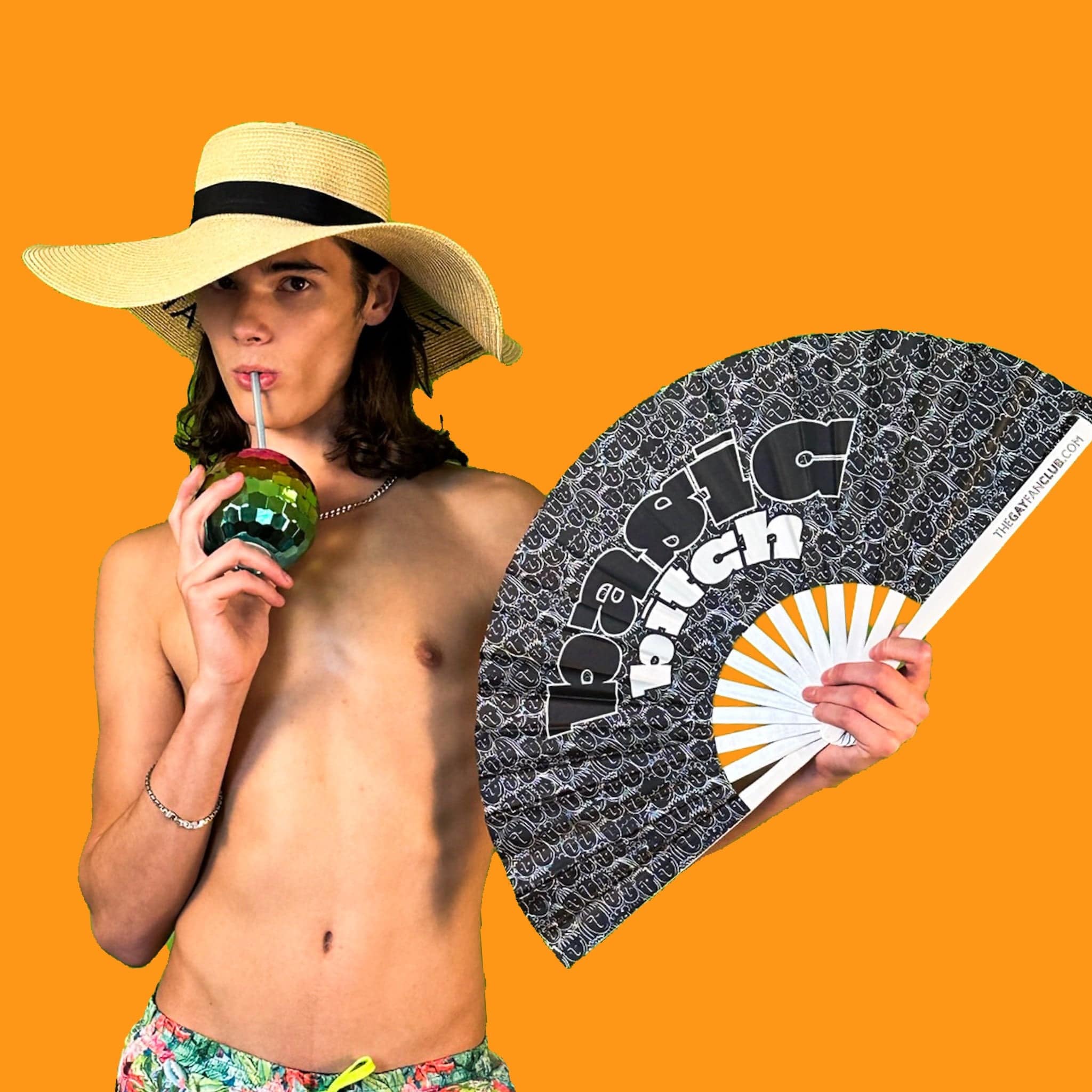 Basic Bitch Fan by Hand Fan