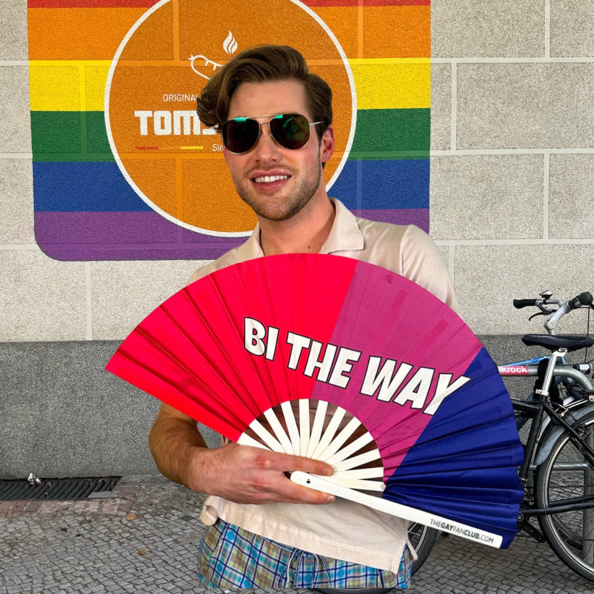 Bi the Way Fan by Hand Fan