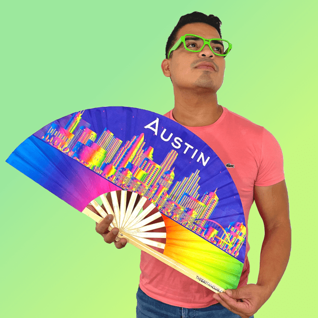 Austin Rainbow Fan